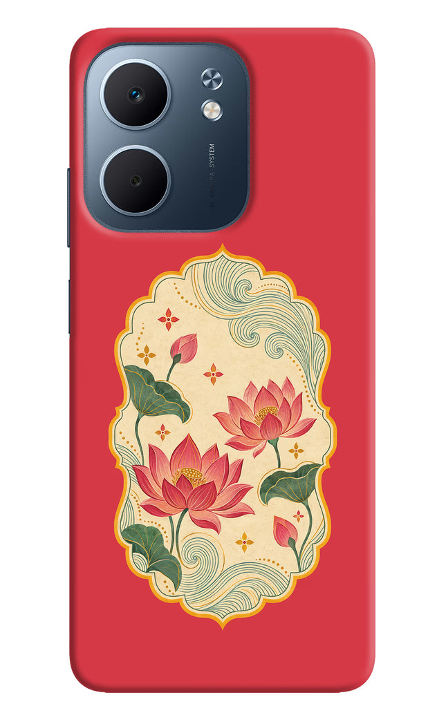 Pink Lotus Oppo A5x 5G Back Cover