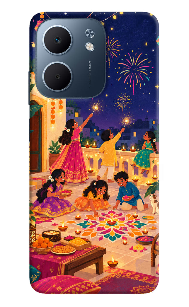 Diwali Night Oppo A5x 5G Back Cover