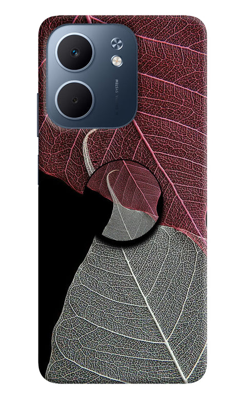 Leaf Pattern Oppo A5x 5G Pop Case