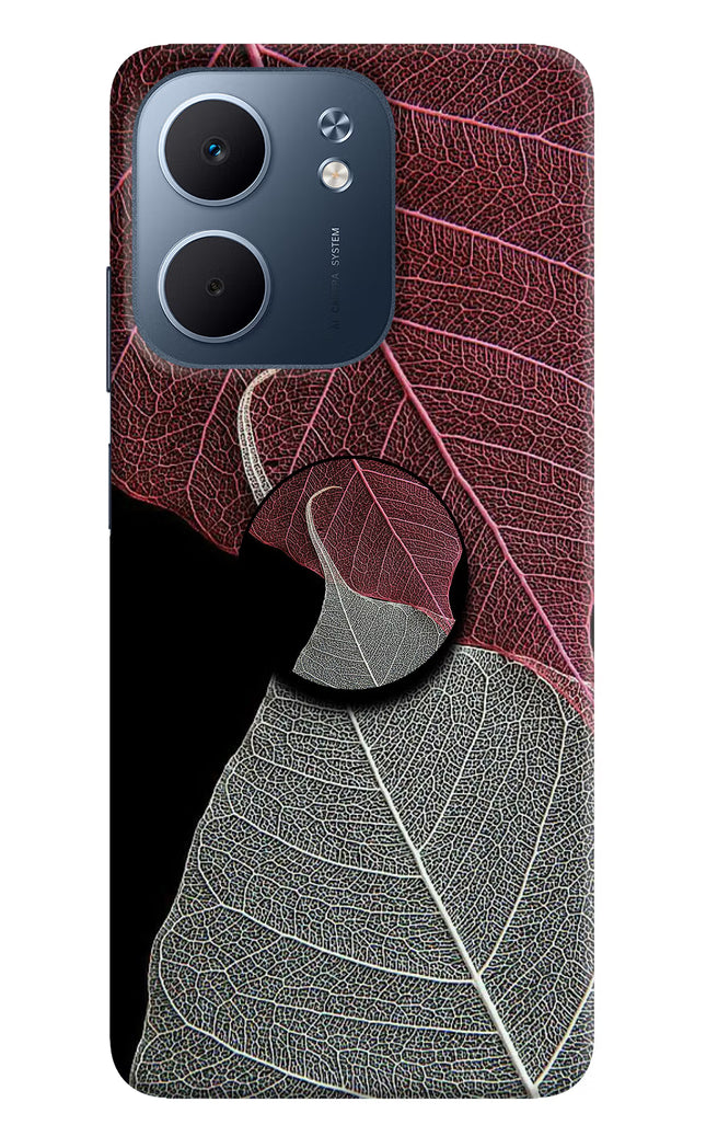 Leaf Pattern Oppo A5x 5G Pop Case by Casekaro