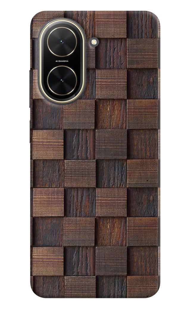 Wooden Cube Design Poco C71 Back Cover