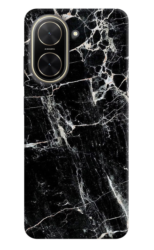 Black Marble Texture Poco C71 Back Cover