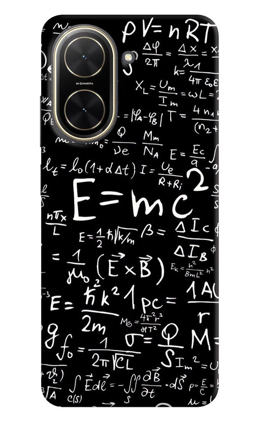 Physics Formula Poco C71 Back Cover