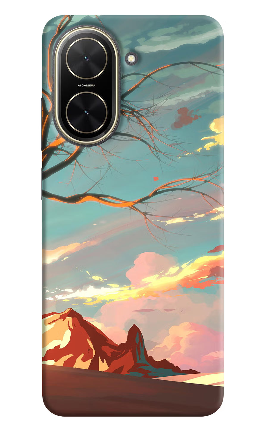 Scenery Poco C71 Back Cover, Hard case