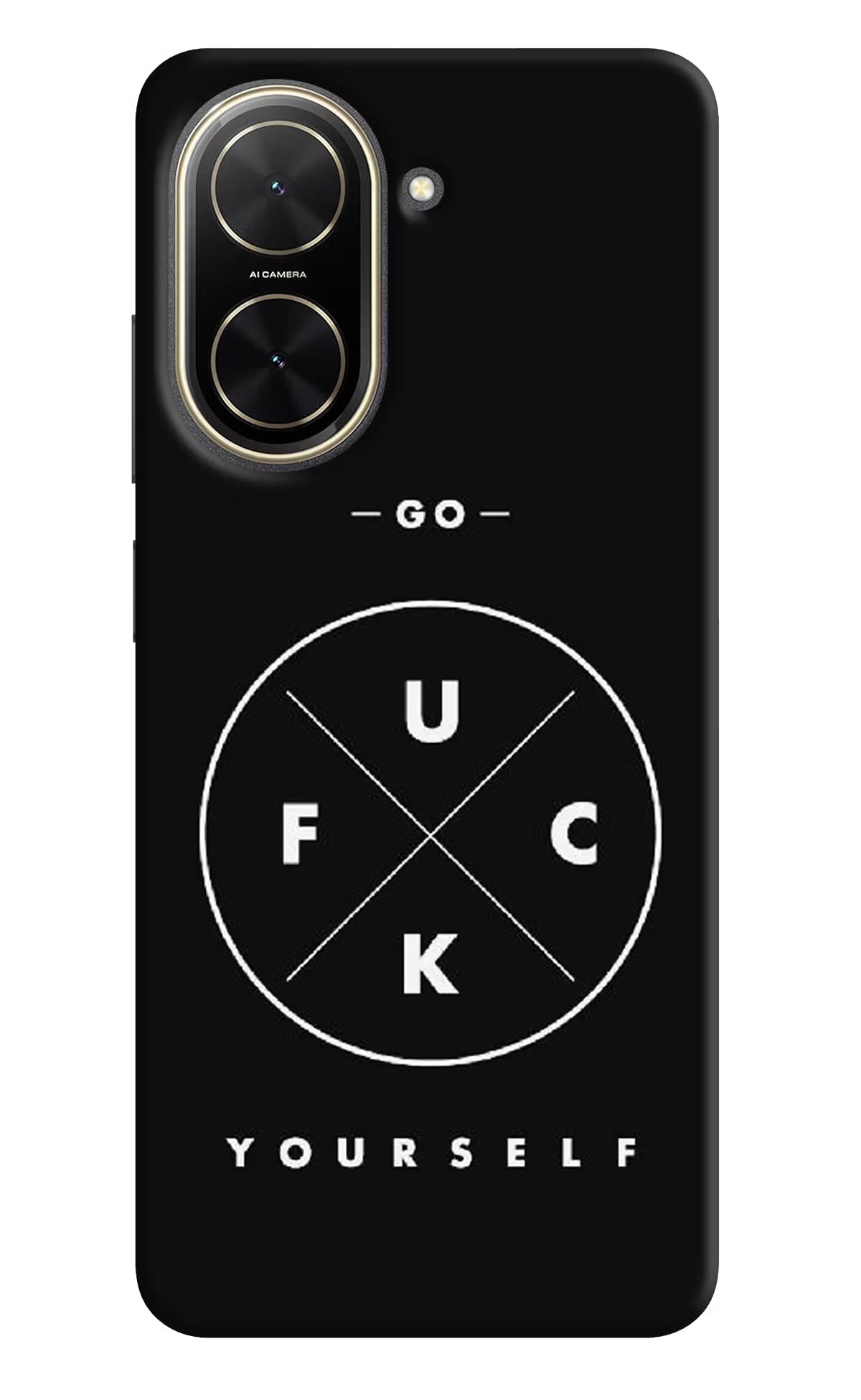 Go Fuck Yourself Poco C71 Back Cover