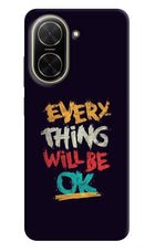 Everything Will Be Ok Poco C71 Back Cover