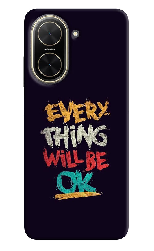 Everything Will Be Ok Poco C71 Back Cover