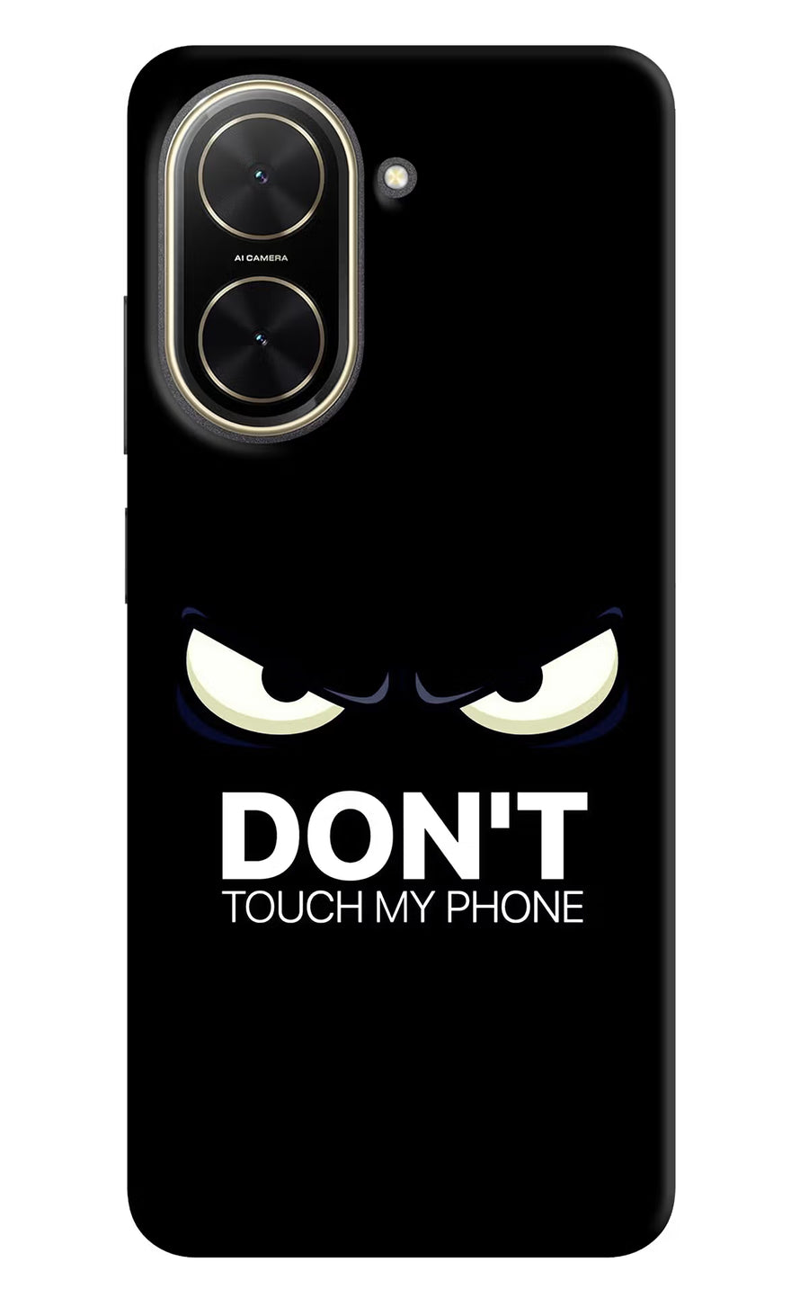 Don'T Touch My Phone Poco C71 Back Cover, Hard case