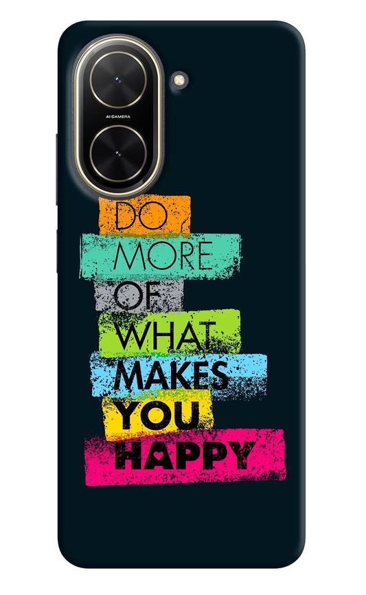 Do More Of What Makes You Happy Poco C71 Back Cover