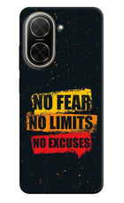 No Fear No Limits No Excuse Poco C71 Back Cover