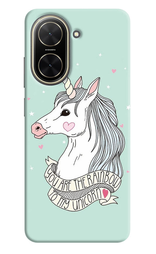 Unicorn Wallpaper Poco C71 Back Cover