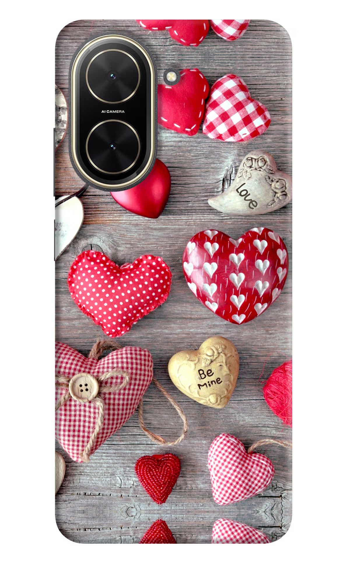Love Wallpaper Poco C71 Back Cover