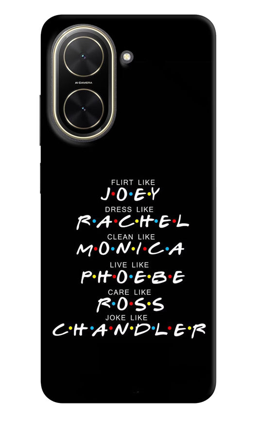 FRIENDS Character Poco C71 Back Cover