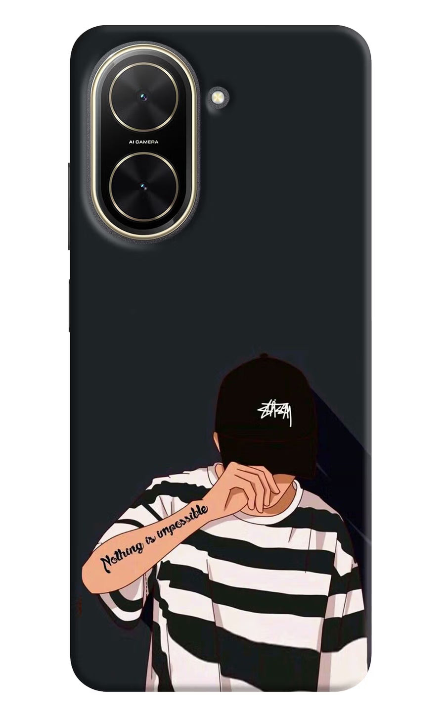 Aesthetic Boy Poco C71 Back Cover, Hard case