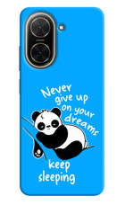 Keep Sleeping Poco C71 Back Cover