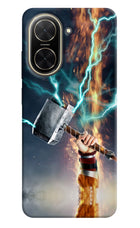 Thor Hammer Mjolnir Poco C71 Back Cover
