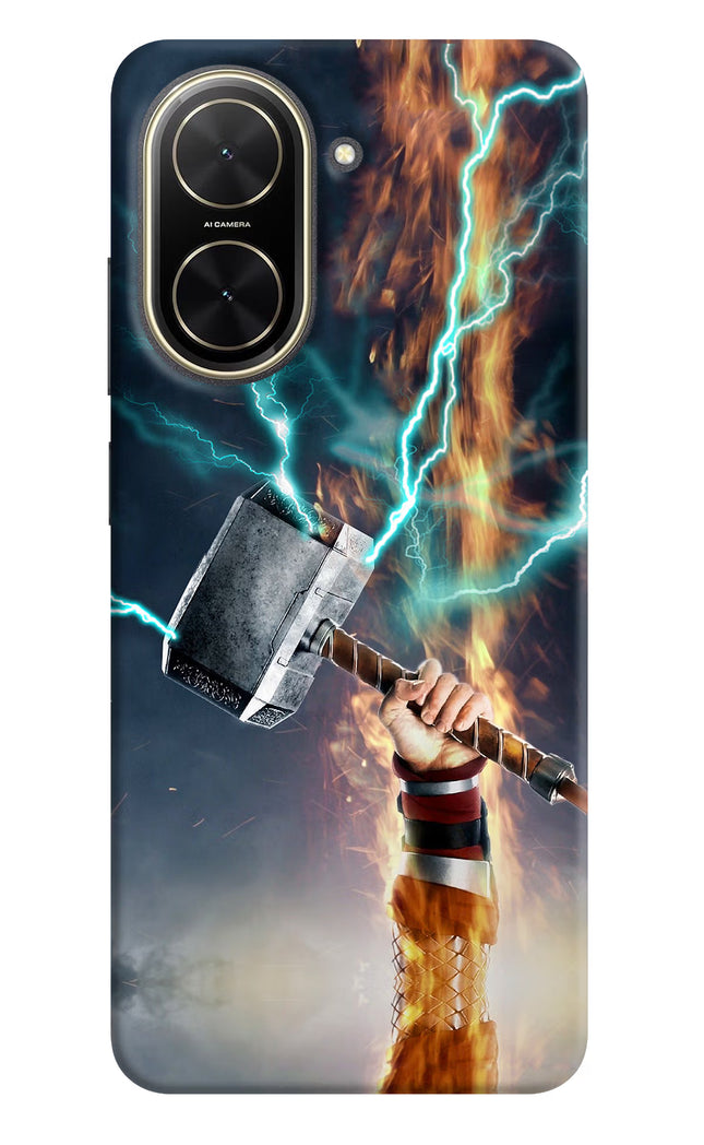 Thor Hammer Mjolnir Poco C71 Back Cover