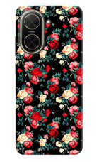 Rose Pattern Poco C71 Back Cover