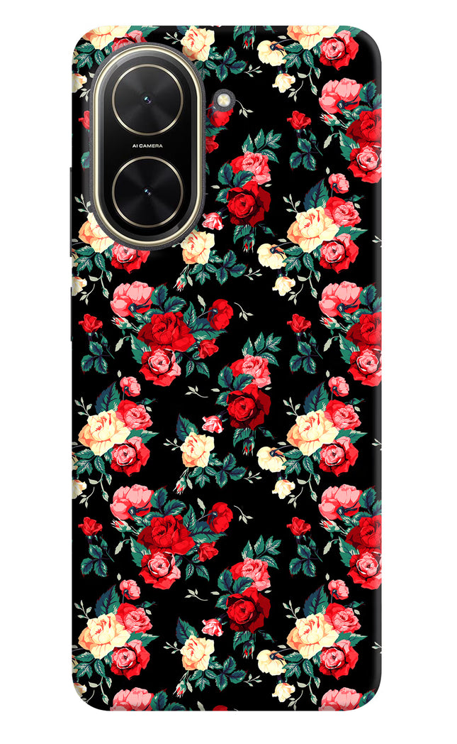 Rose Pattern Poco C71 Back Cover