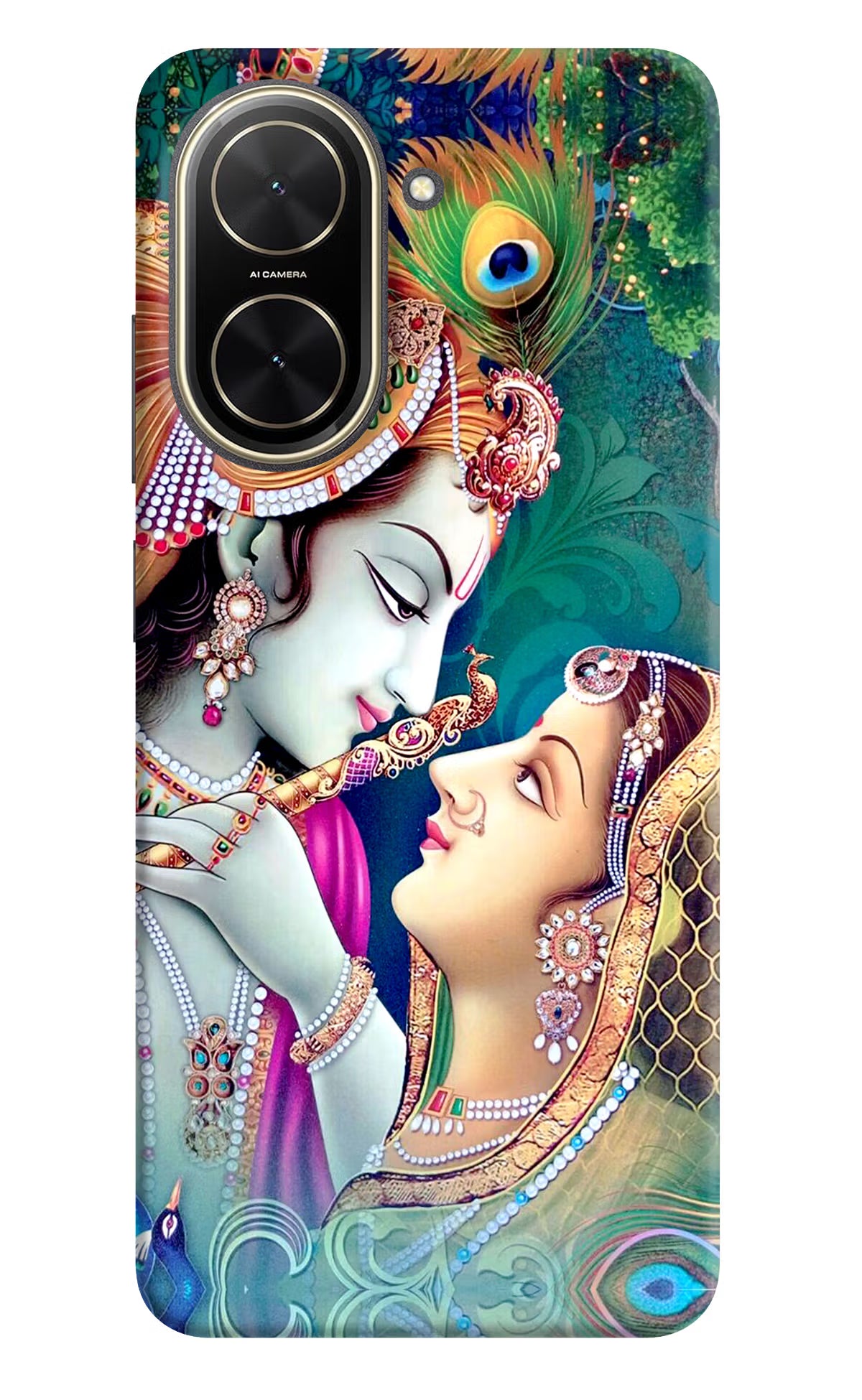Lord Radha Krishna Poco C71 Back Cover