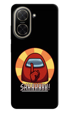 Among Us Shhh! Poco C71 Back Cover
