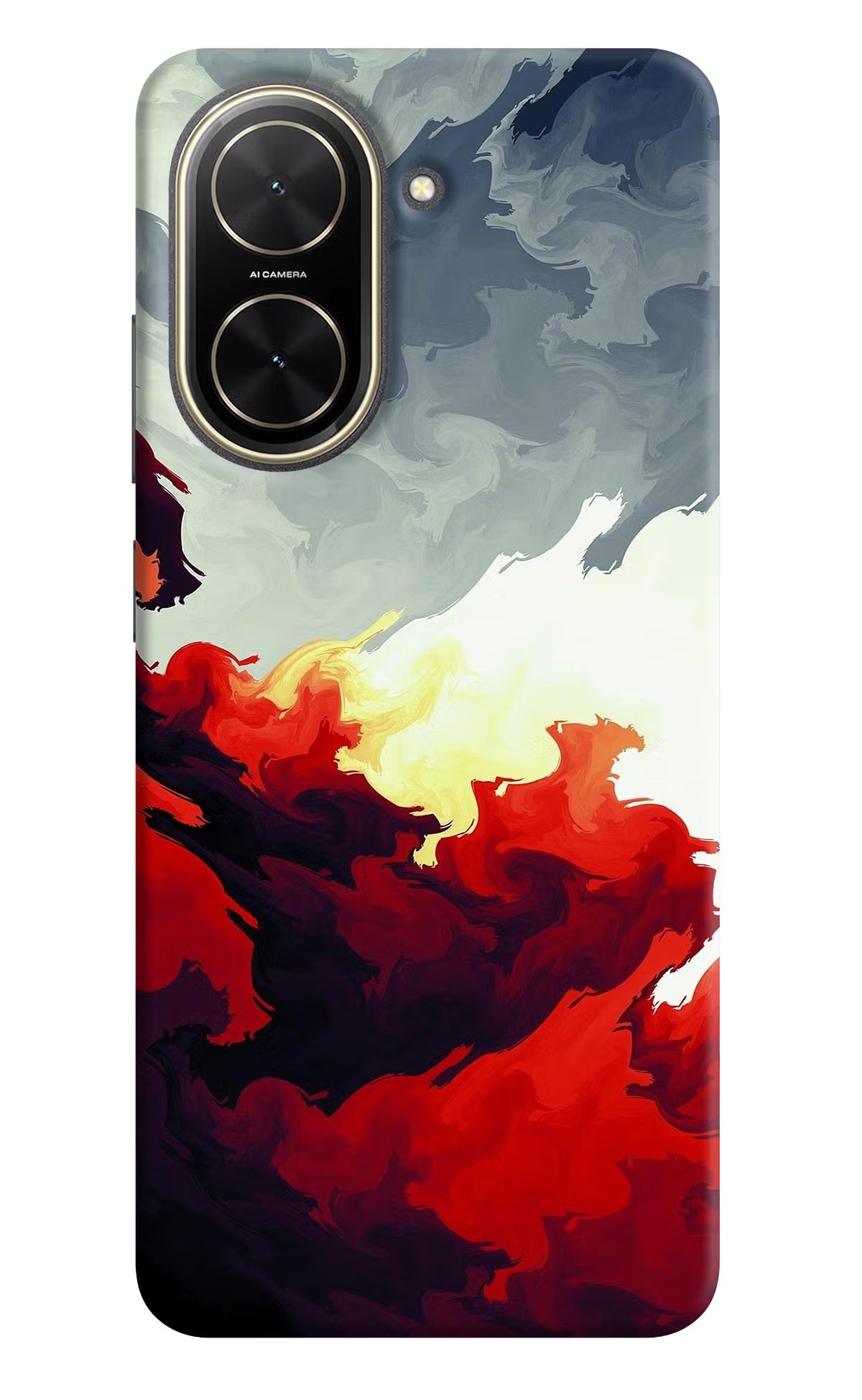 Fire Cloud Poco C71 Back Cover