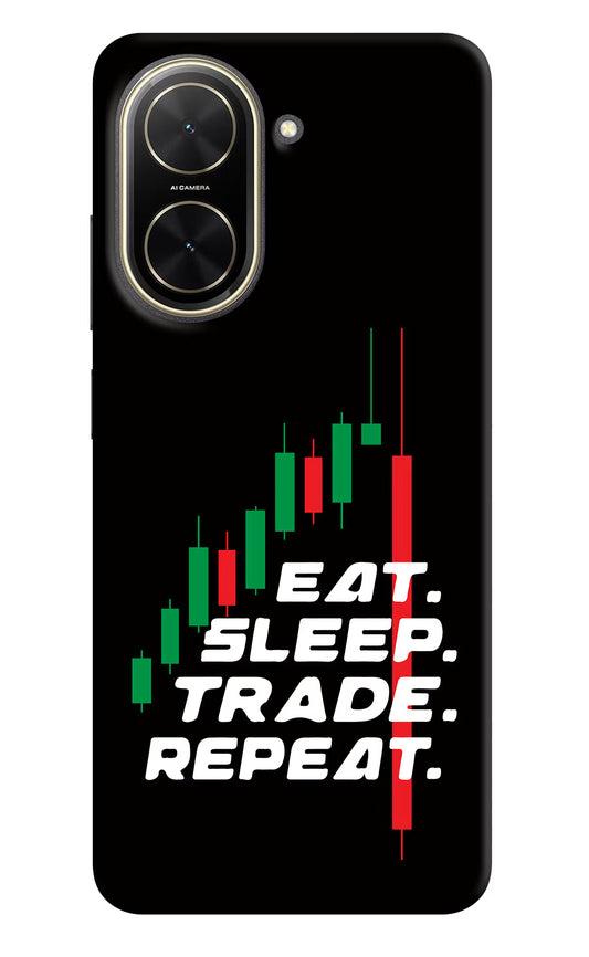Eat Sleep Trade Repeat Poco C71 Back Cover