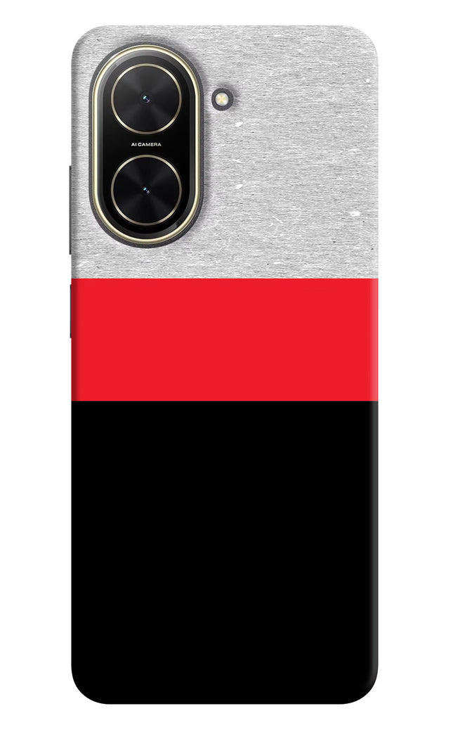 Tri Color Pattern Poco C71 Back Cover