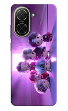 BTS Chibi Poco C71 Hard Case Back Cover by Casekaro