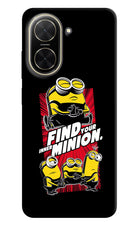 Find your inner Minion Poco C71 Back Cover