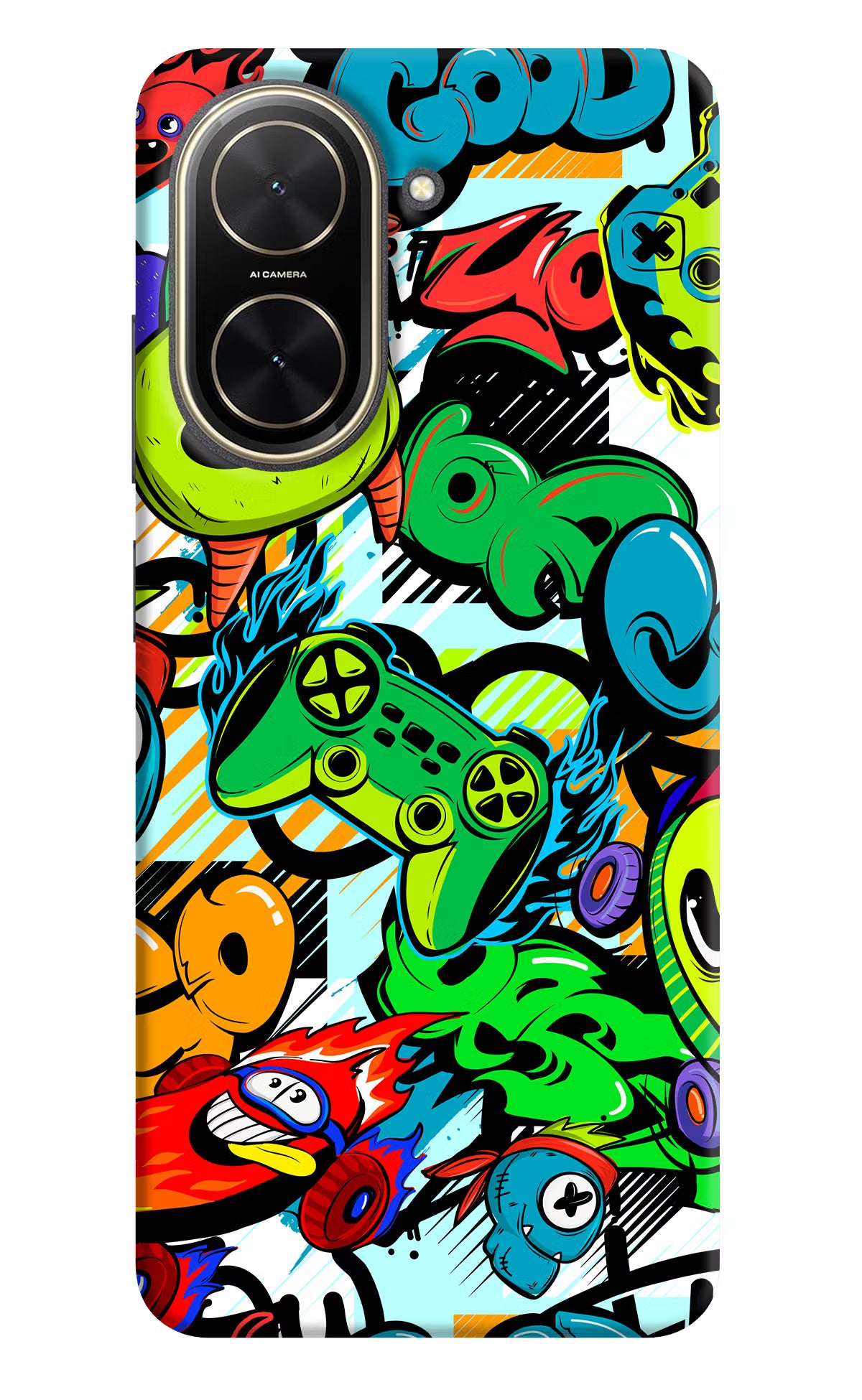 Game Doodle Poco C71 Back Cover