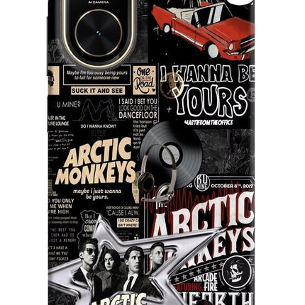 Arctic Monkeys Poco C71 Back Cover