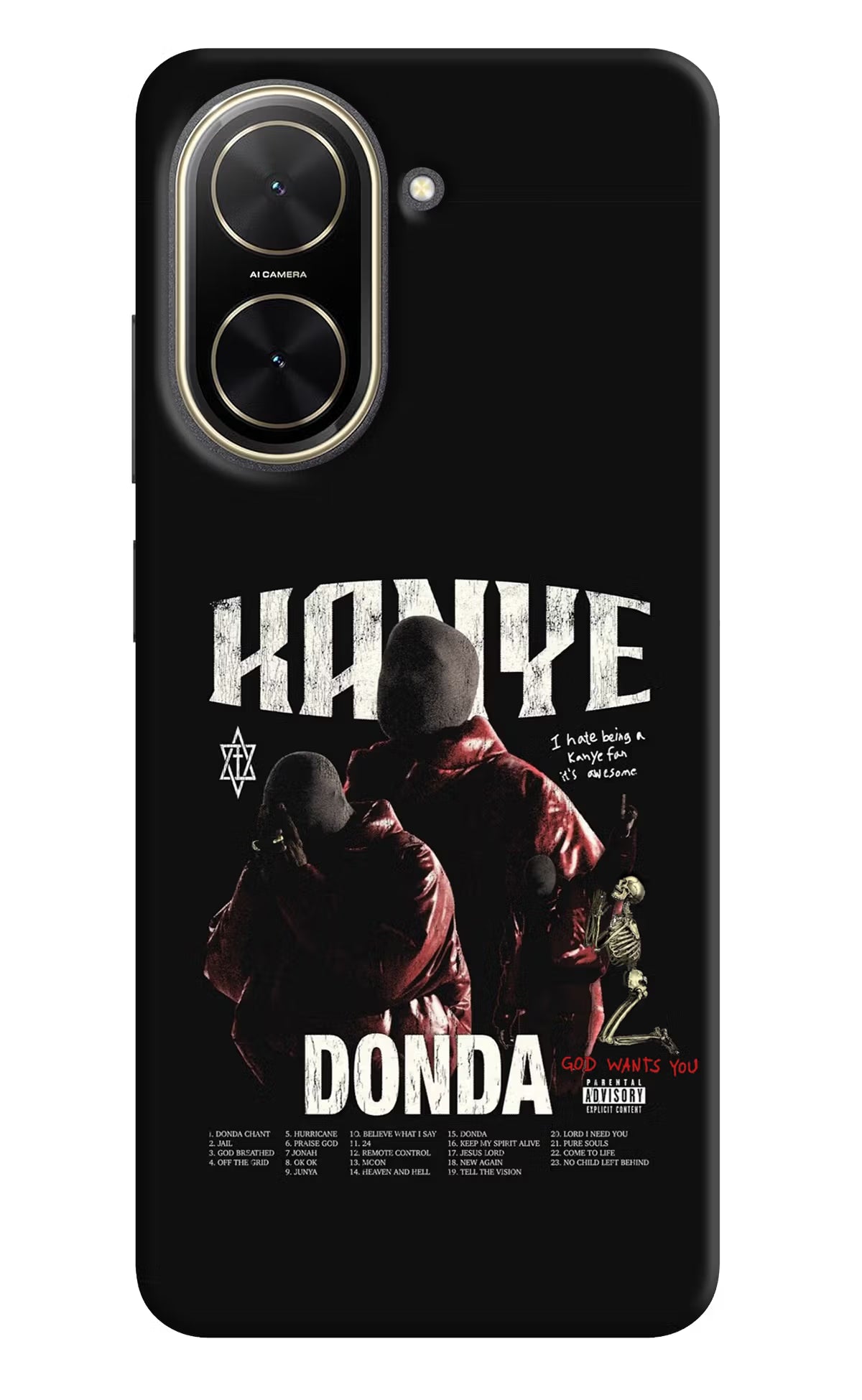 Donda Kanye West Poco C71 Back Cover