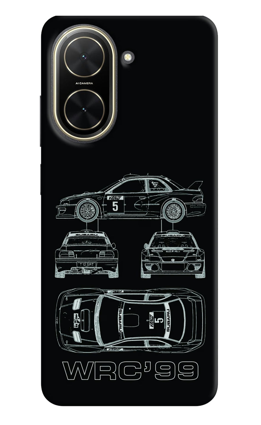 WRC'99 Poco C71 Back Cover, Hard case