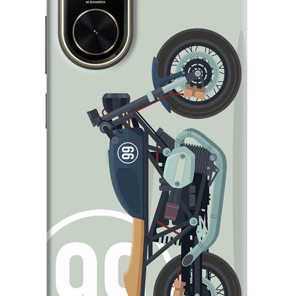 Classic Cafe Racer 99 Poco C71 Back Cover