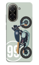 Classic Cafe Racer 99 Poco C71 Back Cover