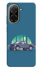 Retro Garage Vibe Poco C71 Hard Case Back Cover by Casekaro