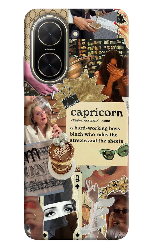 Capricorn Zodiac Poco C71 Back Cover