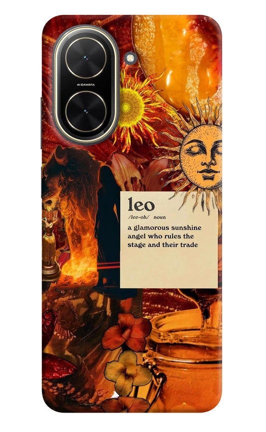 Leo Zodiac Poco C71 Back Cover