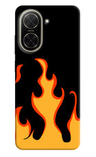 Fired Up – Black Poco C71 Hard Case Back Cover by Casekaro