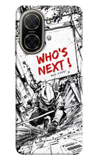 Who's Next Poco C71 Hard Case Back Cover by Casekaro