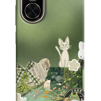 Aesthetic anime Poco C71 Hard Case Back Cover by Casekaro