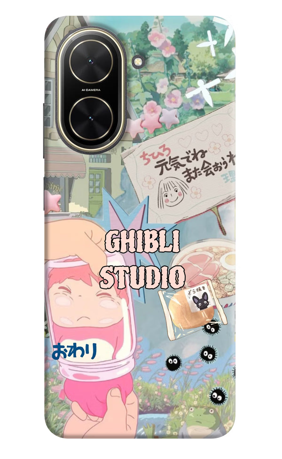 Studio Ghibli Poco C71 Back Cover, Hard case
