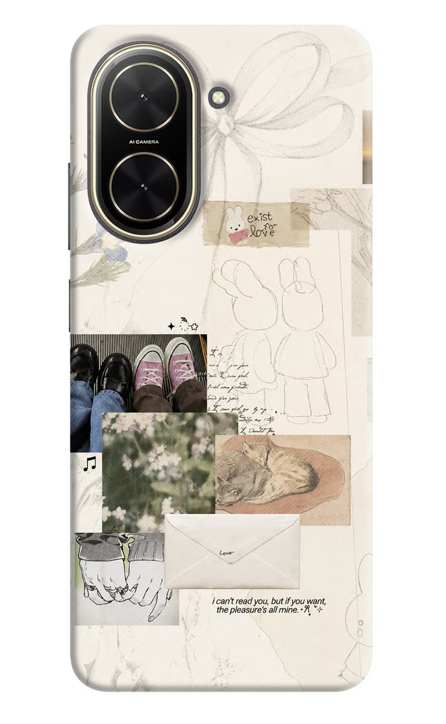Soft Aesthetic Poco C71 Hard Case Back Cover by Casekaro