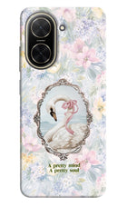 Pretty Mind Pretty Soul Poco C71 Hard Case Back Cover by Casekaro