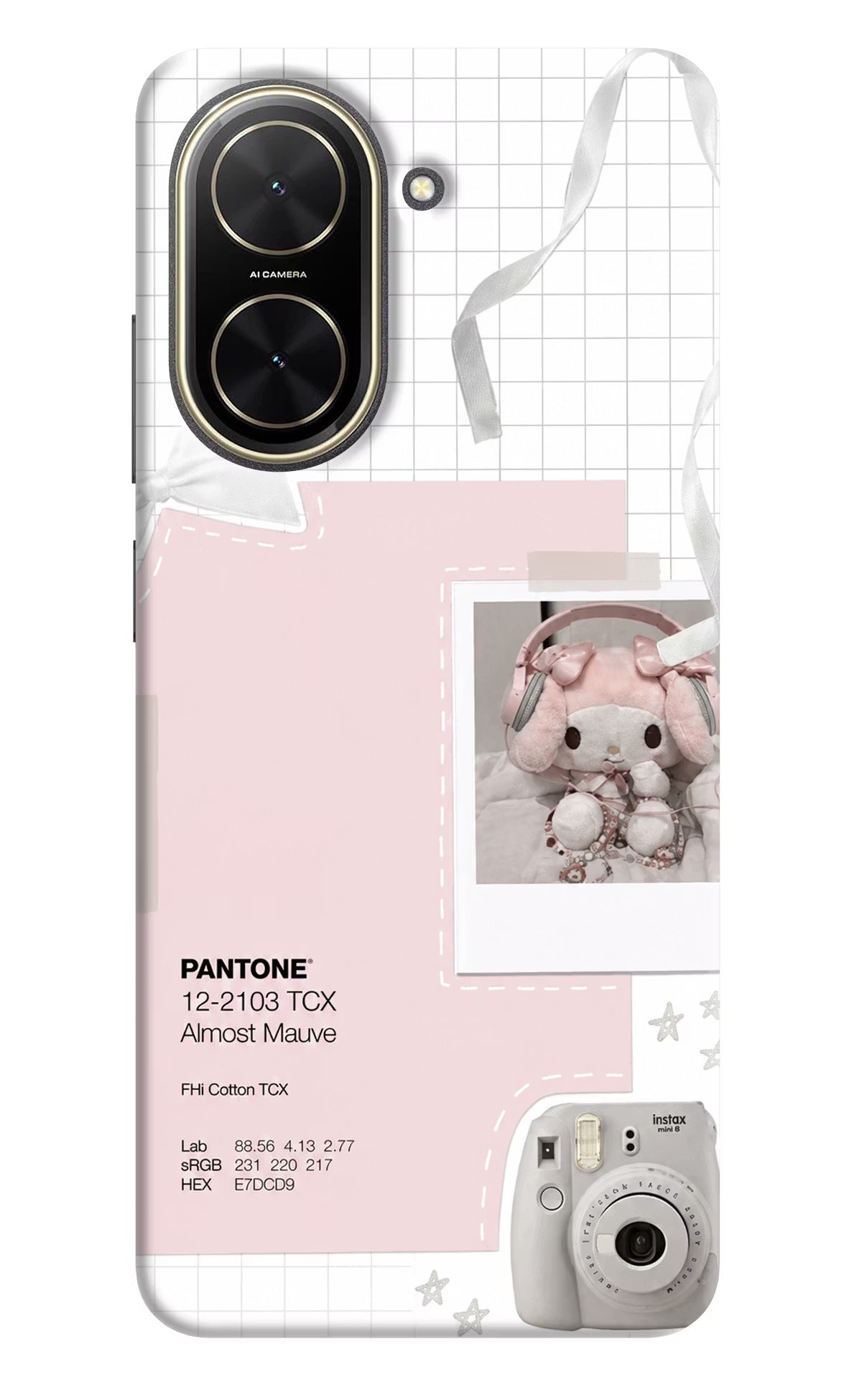 Pantone Asthetic Poco C71 Back Cover
