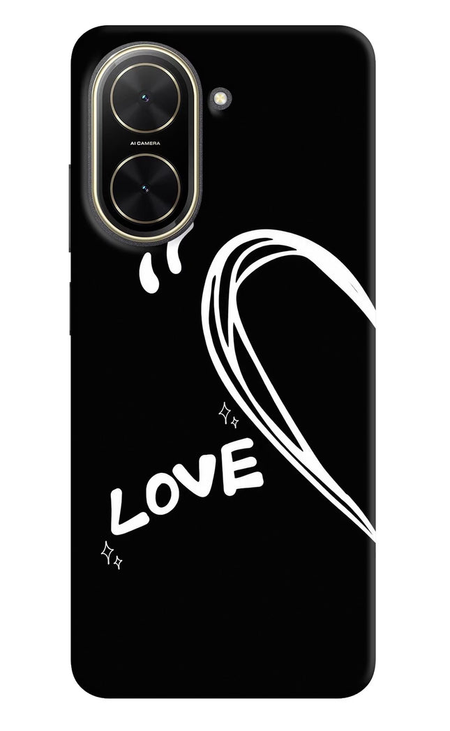 Love Line Poco C71 Hard Case Back Cover by Casekaro