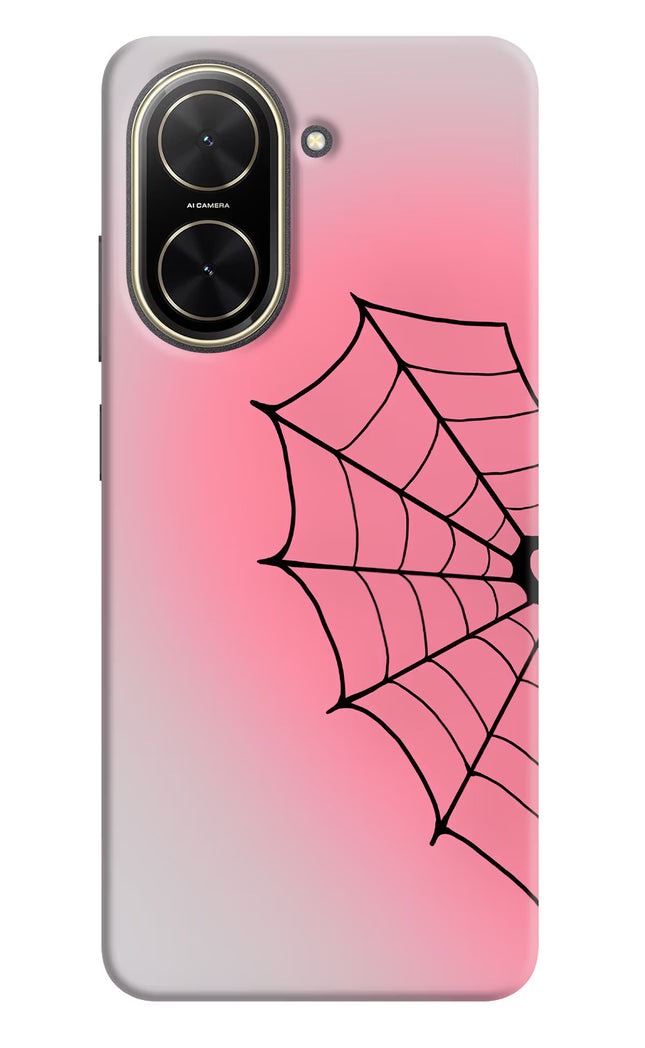 Pink Web Poco C71 Hard Case Back Cover by Casekaro