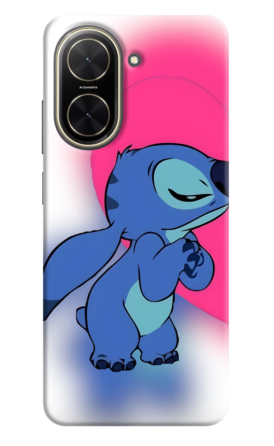 Stitch Hug Poco C71 Back Cover, Hard case