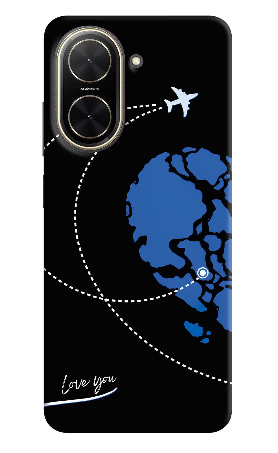 Love Orbit Poco C71 Back Cover, Hard case